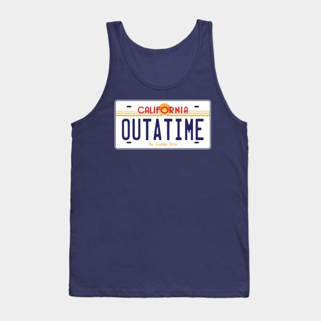 Outatime Tank Top by old_school_designs